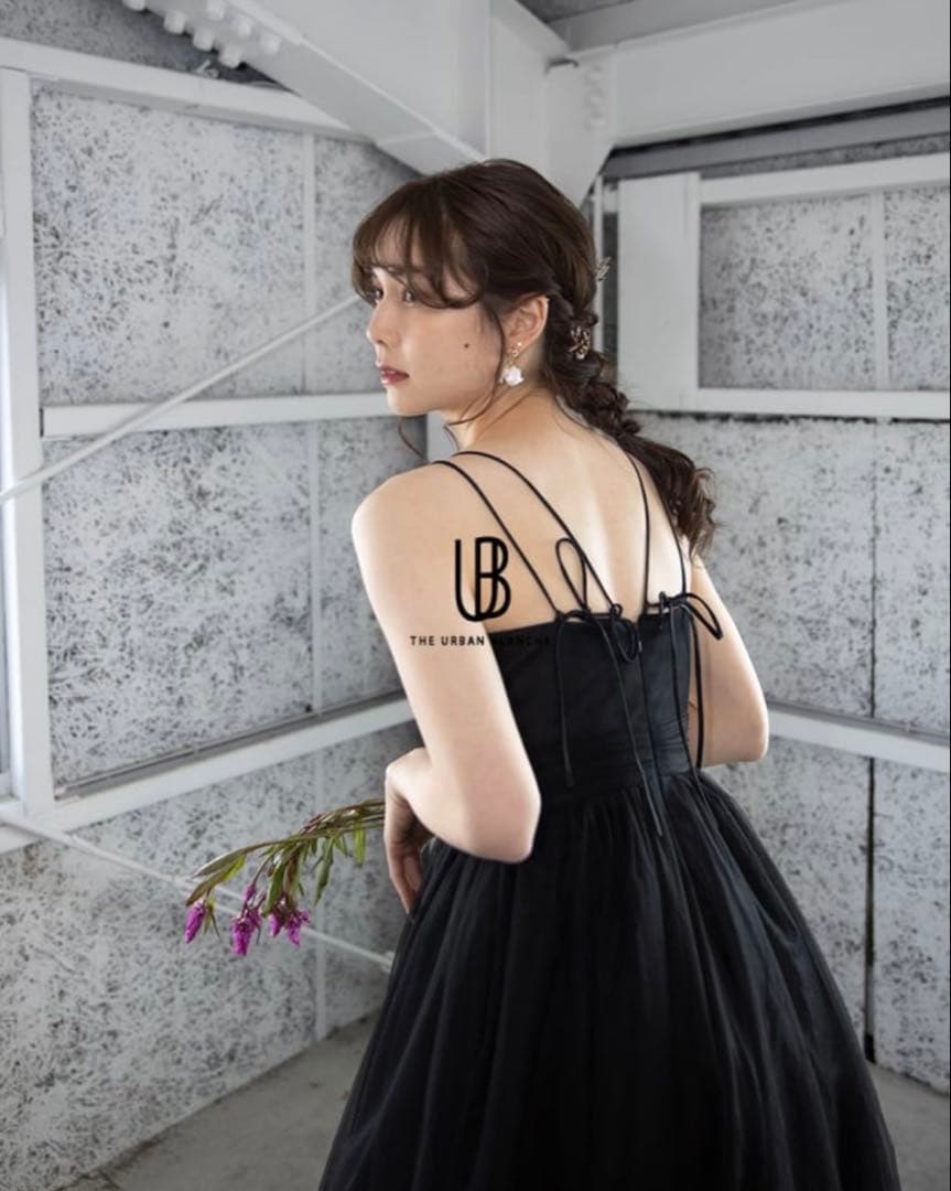 THE URBAN BLANCHE ORIGINAL ブラックドレス　CD33