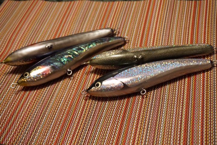 ウッド製ダイビングペンシル  indy170f