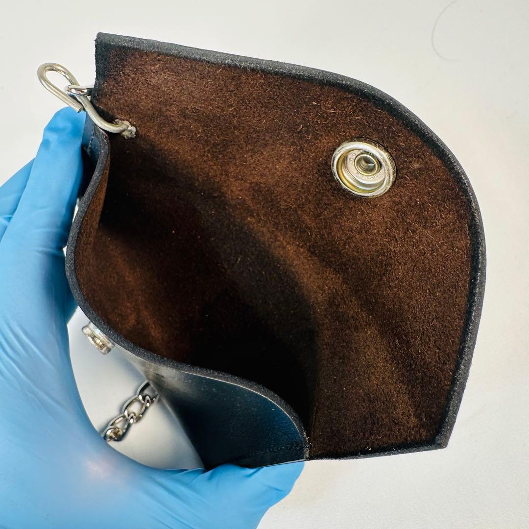 グラッドハンドNORTH&JUDD CARD WALLET&CHAIN 黒