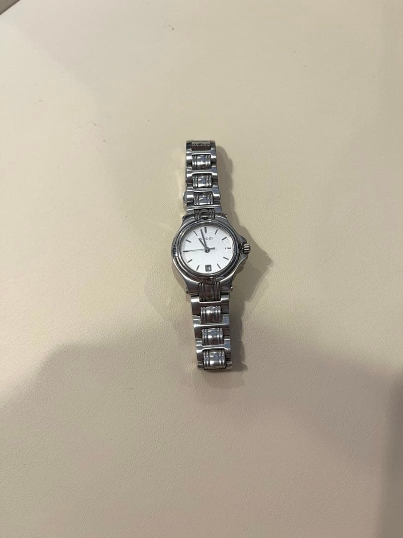 GUCCI グッチ 9040Lシルバーデイト レ ディース 腕時計