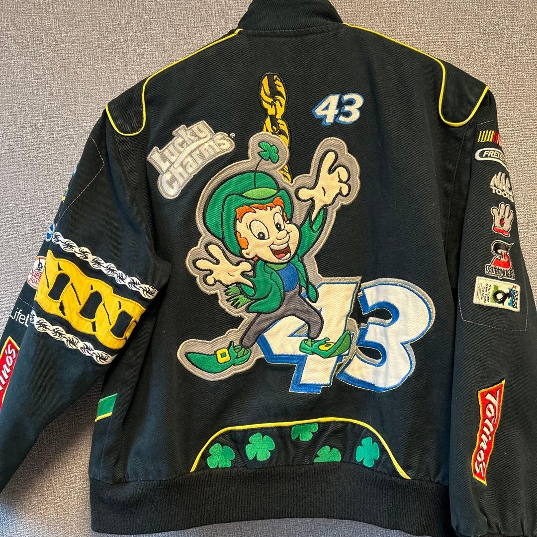 【希少】最終値下げlucky charms ヴィンテージレーシングジャケット