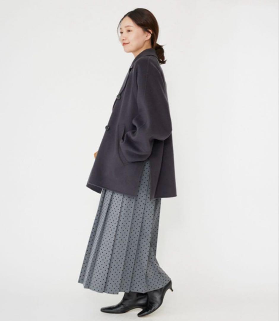 ☆roko☆スーパー160ダブルフェイスショートコート38サイズ