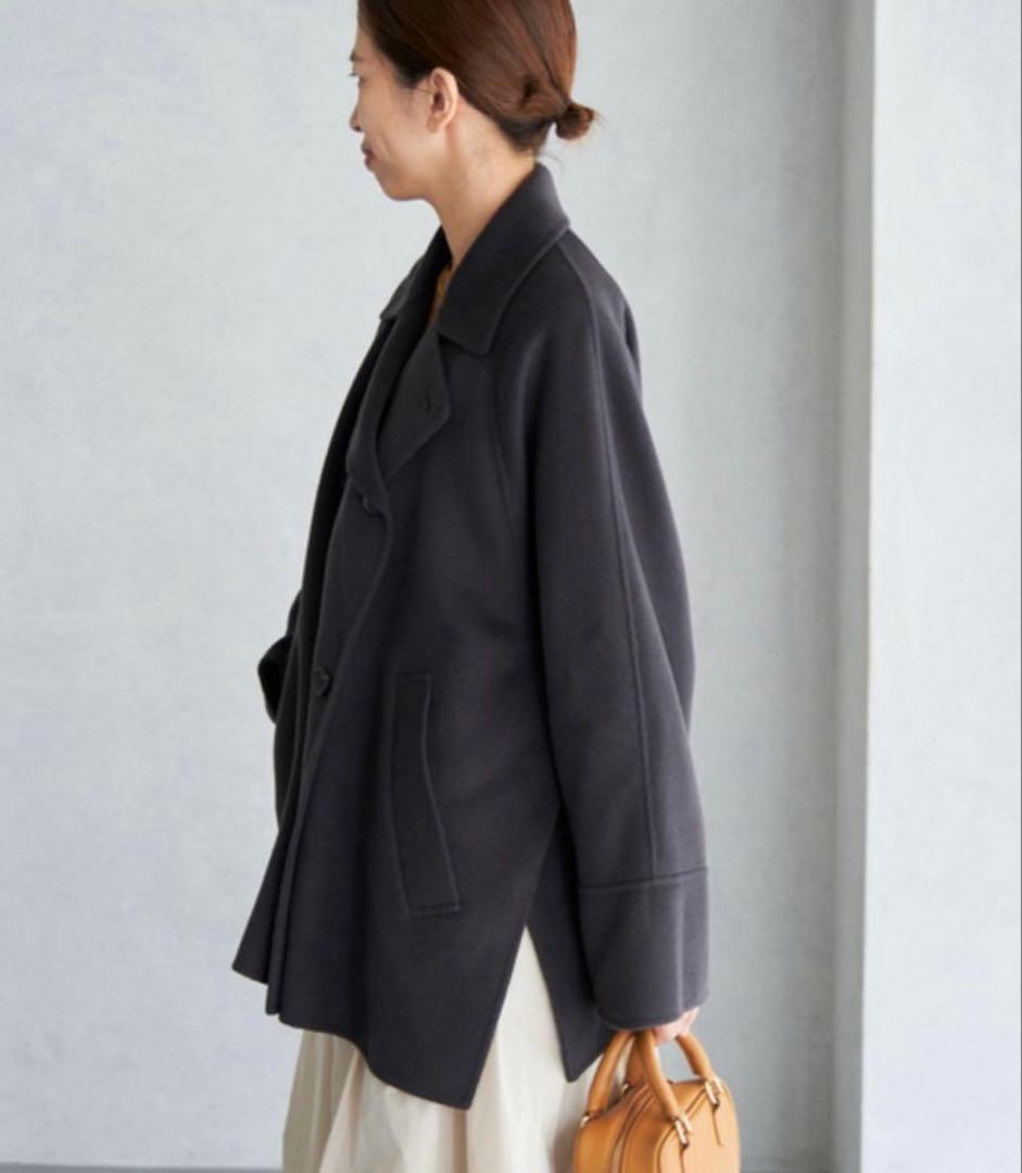 ☆roko☆スーパー160ダブルフェイスショートコート38サイズ