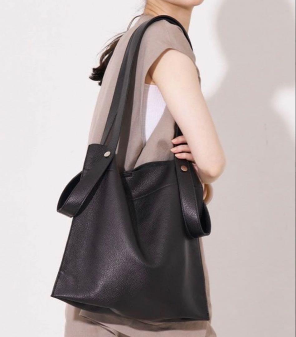 美品　Beaure ビュレ ヴュレカウレザー 2WAY ハンドル トートバッグ