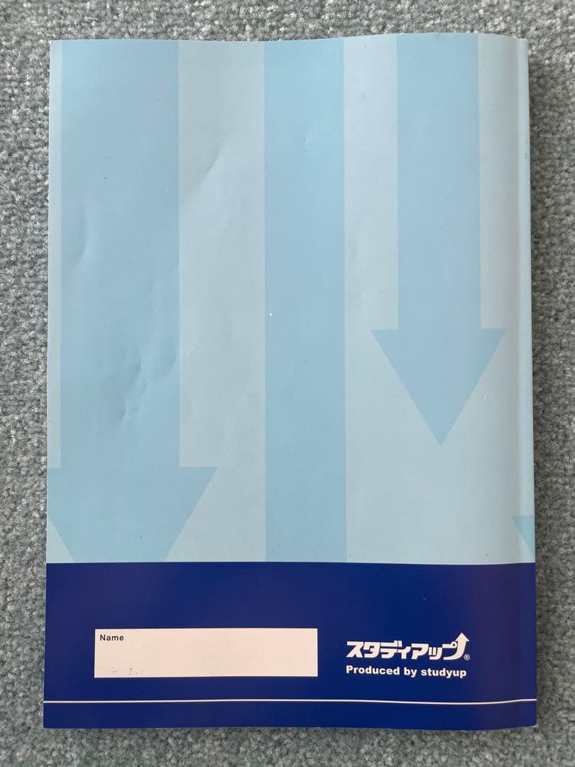 【美品】スタディアップ プラチナインプット 2023/2024版 透明カバー付