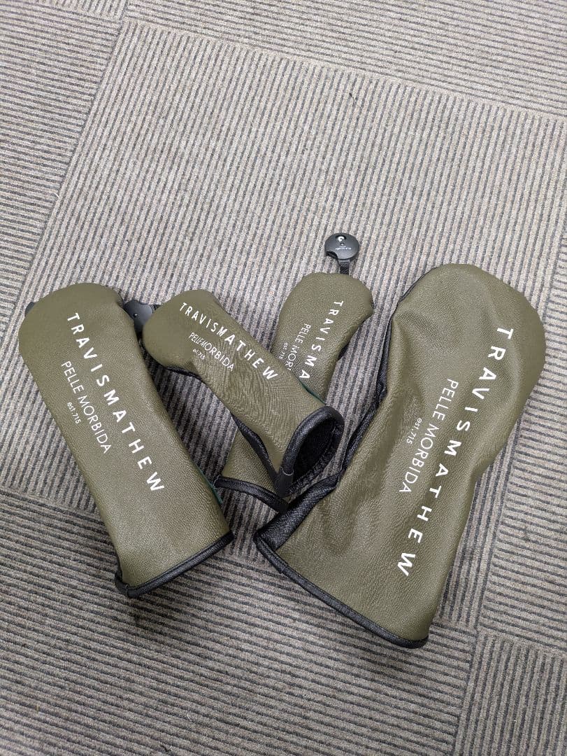 ゴルフバック、ヘッドカバーセット