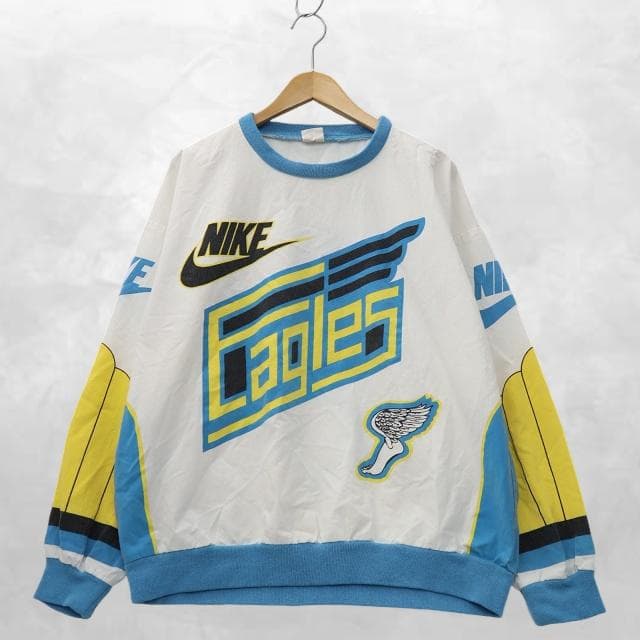 ナイキ 90s 銀タグ NFL フィラデルフィア イーグルス Tシャツ L