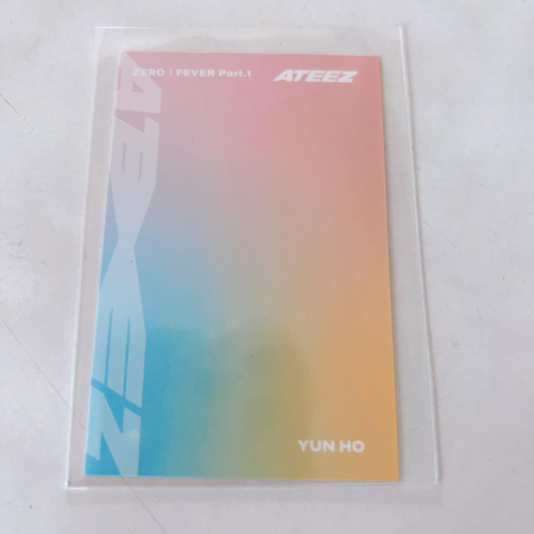 ATEEZ MMT ユノ トレカ
