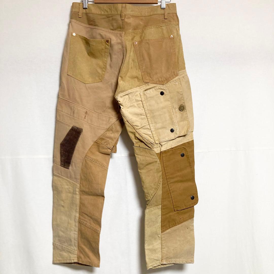 サイズ34！Rebuild by Needles 再構築ダックパンツ