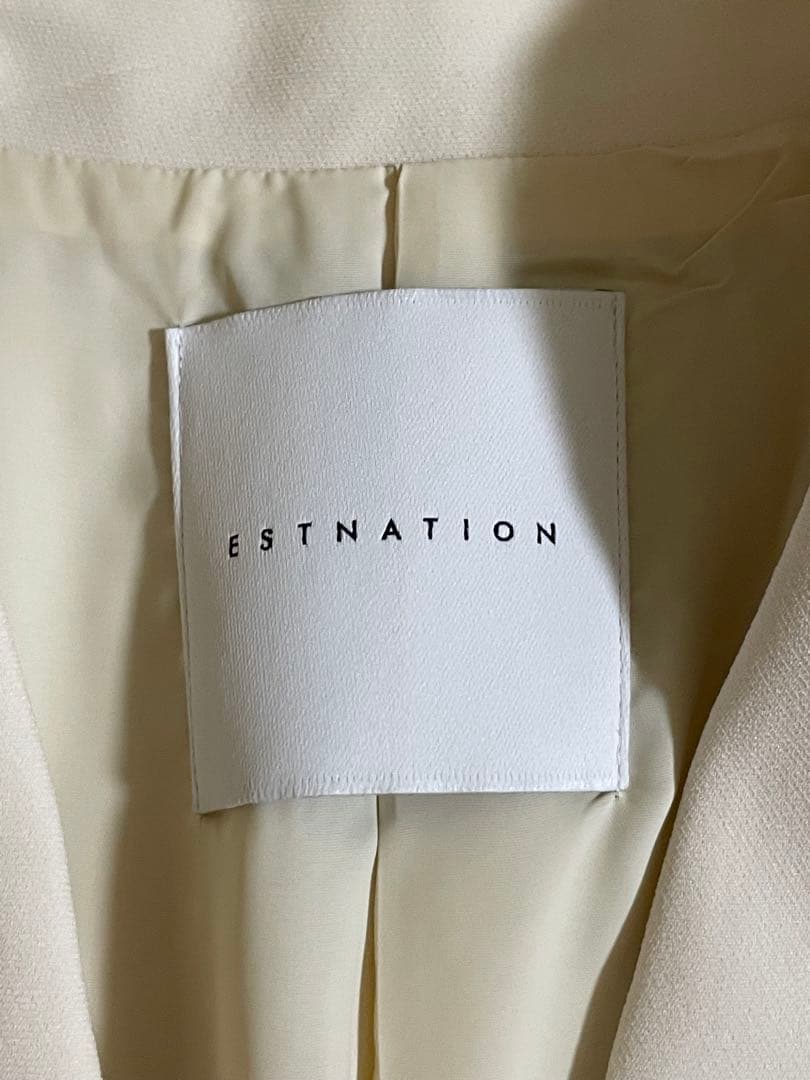 ESTNATION　◇　ノーカラージャケット
