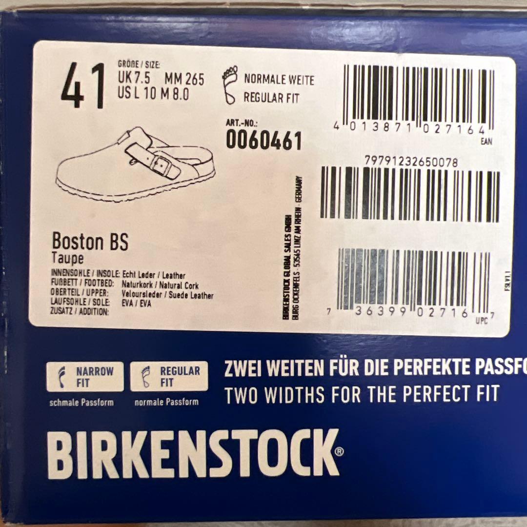 BIRKENSTOCK ボストン トープ サンダル41レギュラー幅