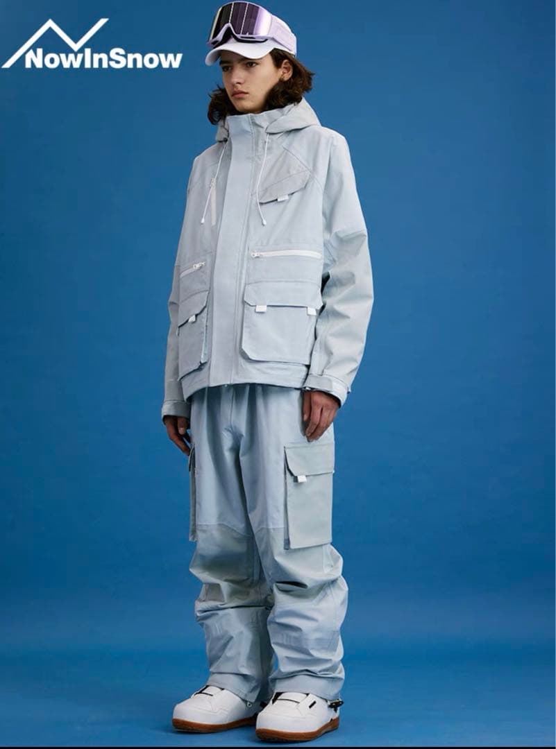 【新品未使用】スノーボードウェア　上下セット