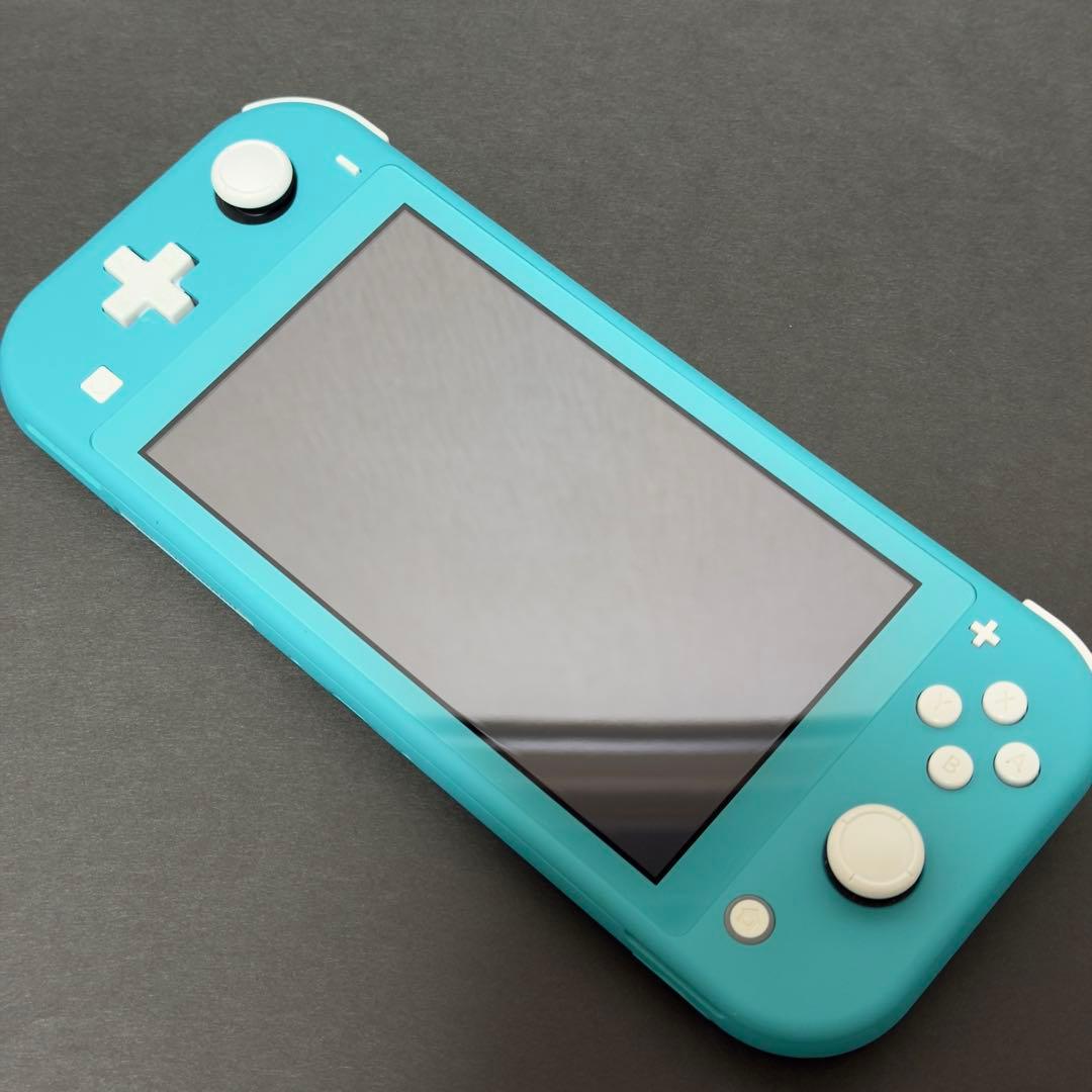 Nintendo Switch Lite ターコイズ カバーケース 充電器付き