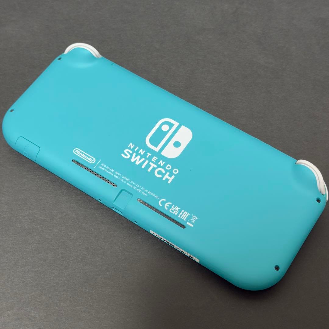 Nintendo Switch Lite ターコイズ カバーケース 充電器付き