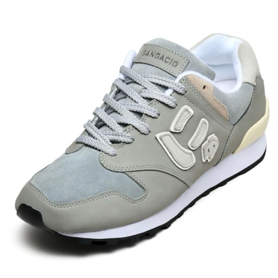 【最終値下】新品SANGACIO にゅ〜ず GRAY 限定モデル 24.5センチ