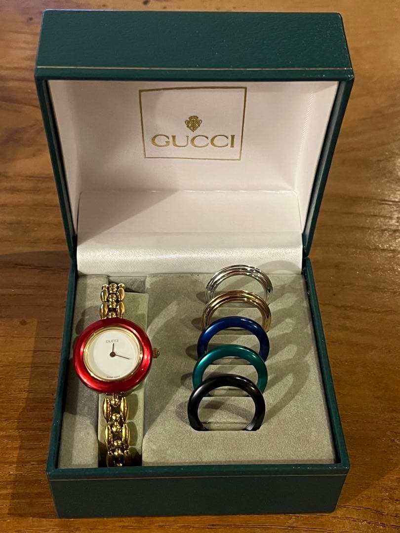 GUCCI■チェンジベゼル　レディースウォッチ