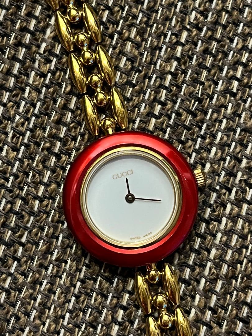 GUCCI■チェンジベゼル　レディースウォッチ