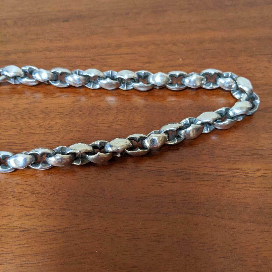 最終価格】日本製 シルバー925 厚塗コーティング　ウォレットチェーン