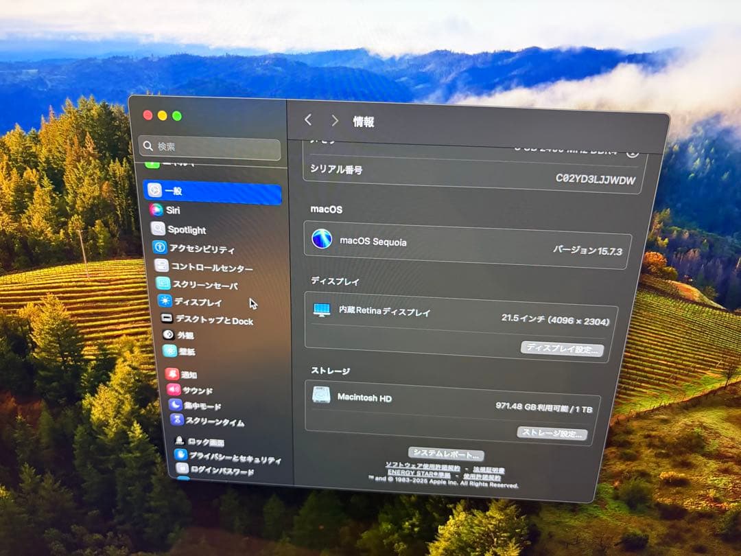 Macデスクトップ Retina 4K iMac 21.5 inch 2019