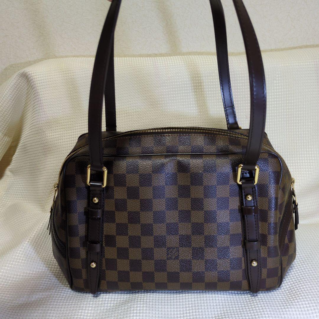 たえ LouisVuittonダミエのショルダーバッグ リヴィントンPM