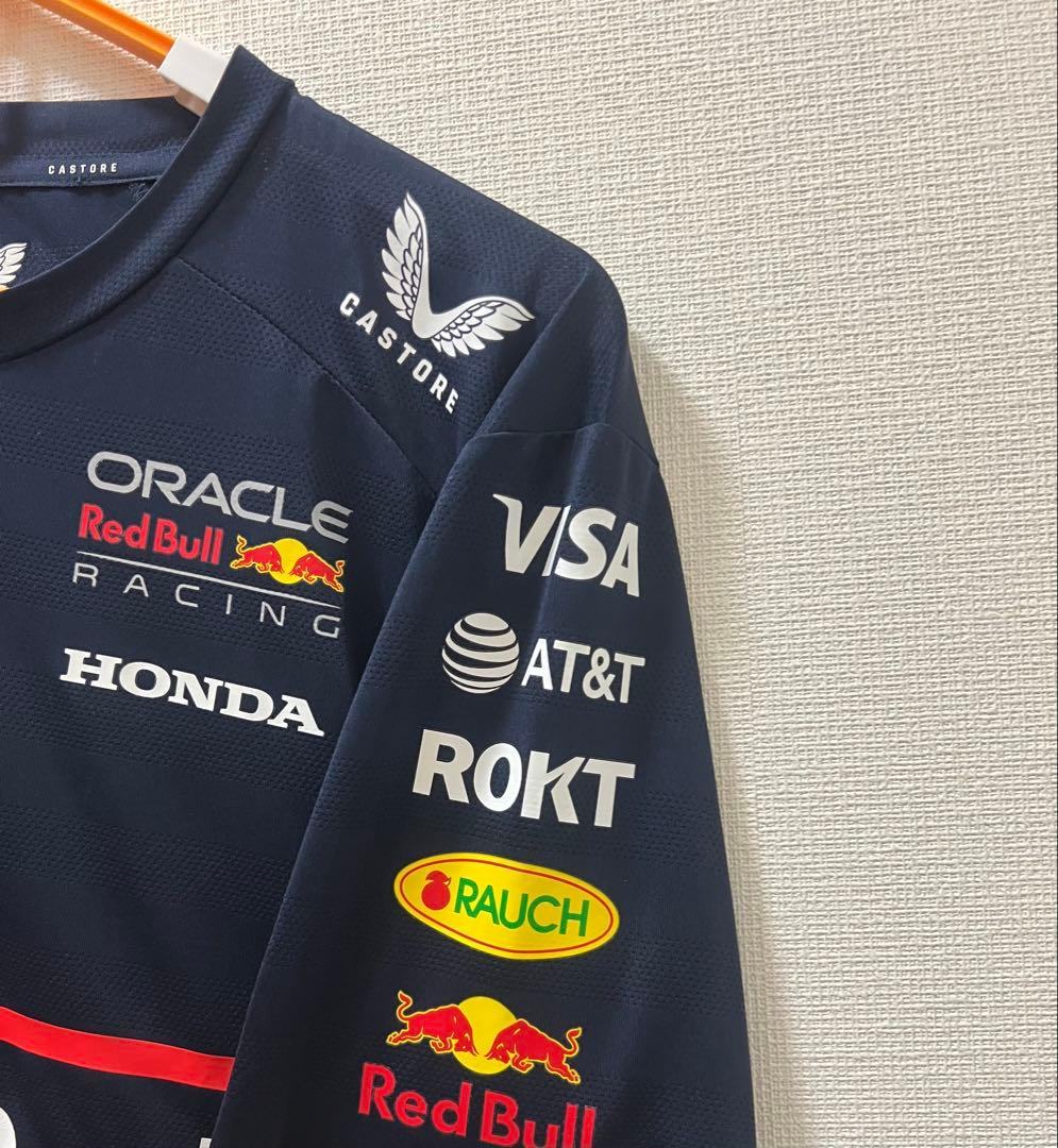 2025オラクルレッドブルレーシングチームTシャツ公式オフィシャル Mサイズ