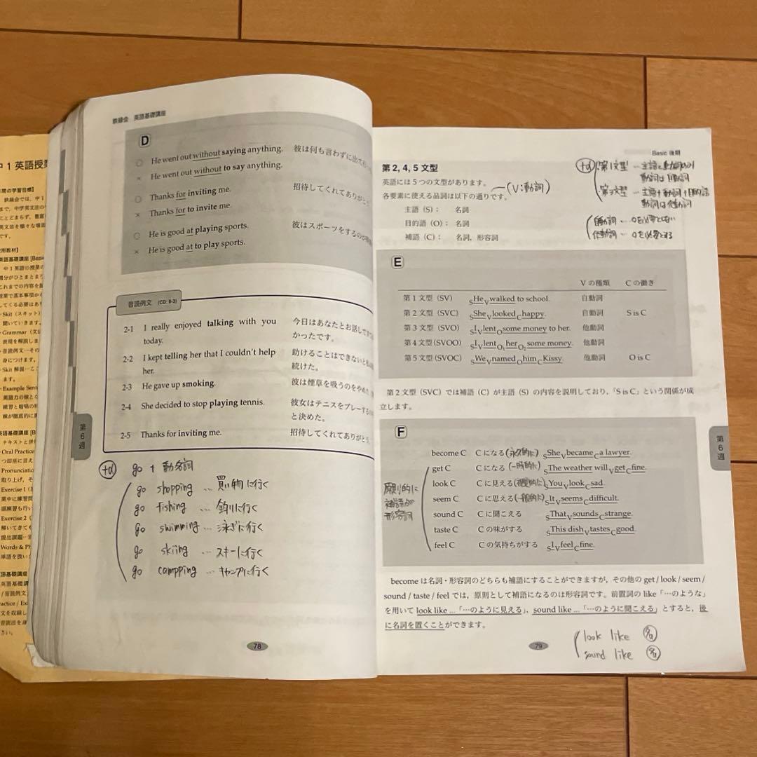 鉄緑会 中1 英語基礎講座 BASIC テキスト・問題集 CD付き