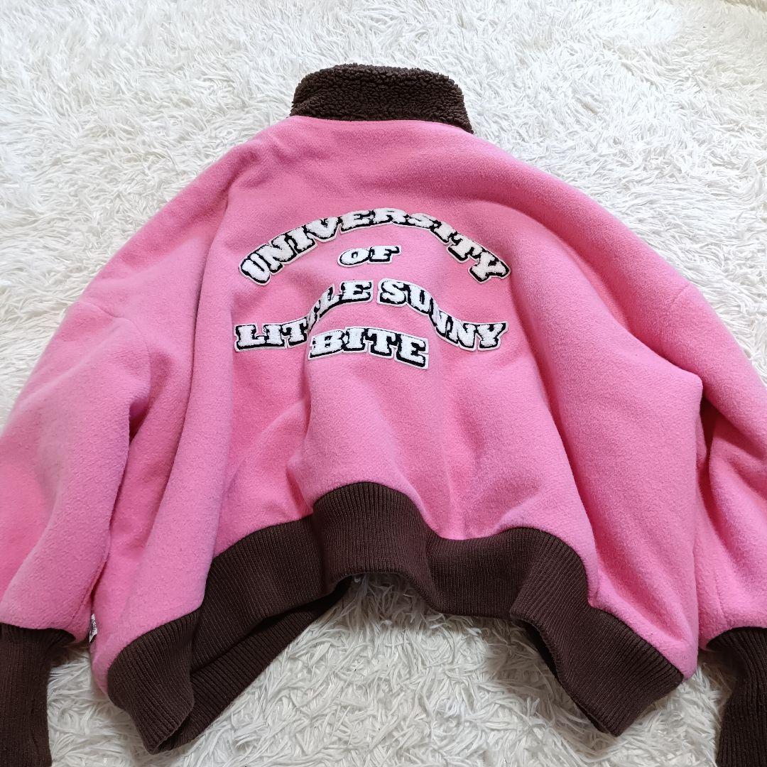 スタジャン ジャケット ビッグシルエット Little sunny bite