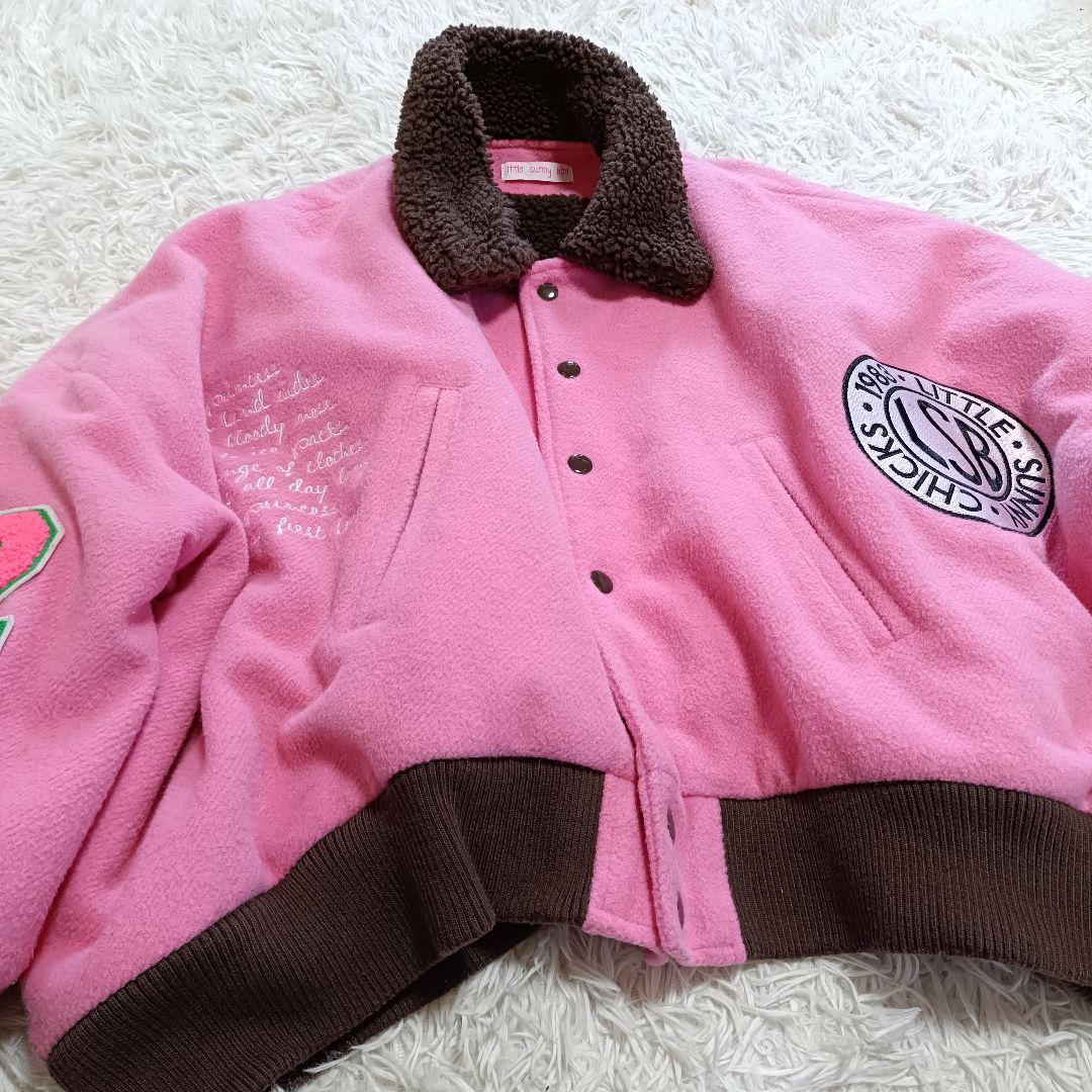 スタジャン ジャケット ビッグシルエット Little sunny bite