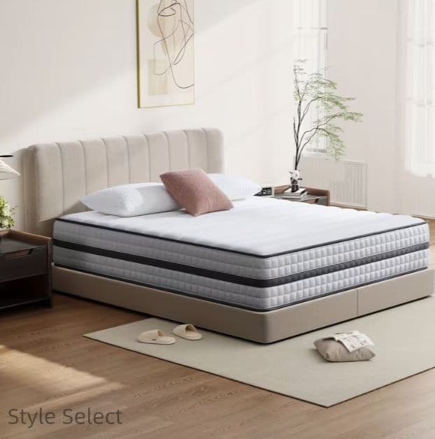 20cm高反発マットレスセミダブルサイズ ポケットコイル構造的圧力サポート通気性