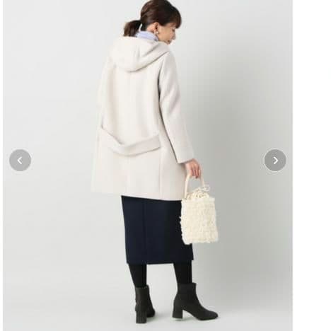 《新品級✨️》イエナ　コクーンコート　オフホワイト　2WAY