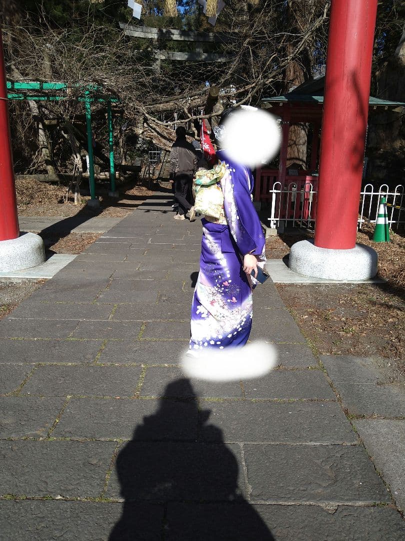 成人式の振袖一式　備品付き！