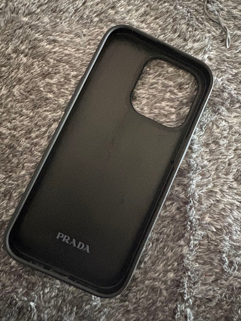 PRADA iPhoneケースカバー　サフィアーノレザー14