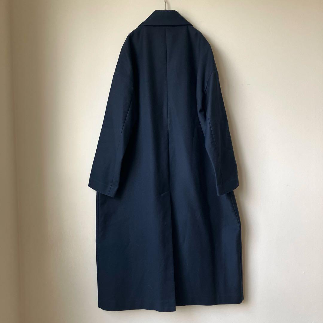 ENFOLD ダブルツイルステンカラーコート ハイク　オーラリー