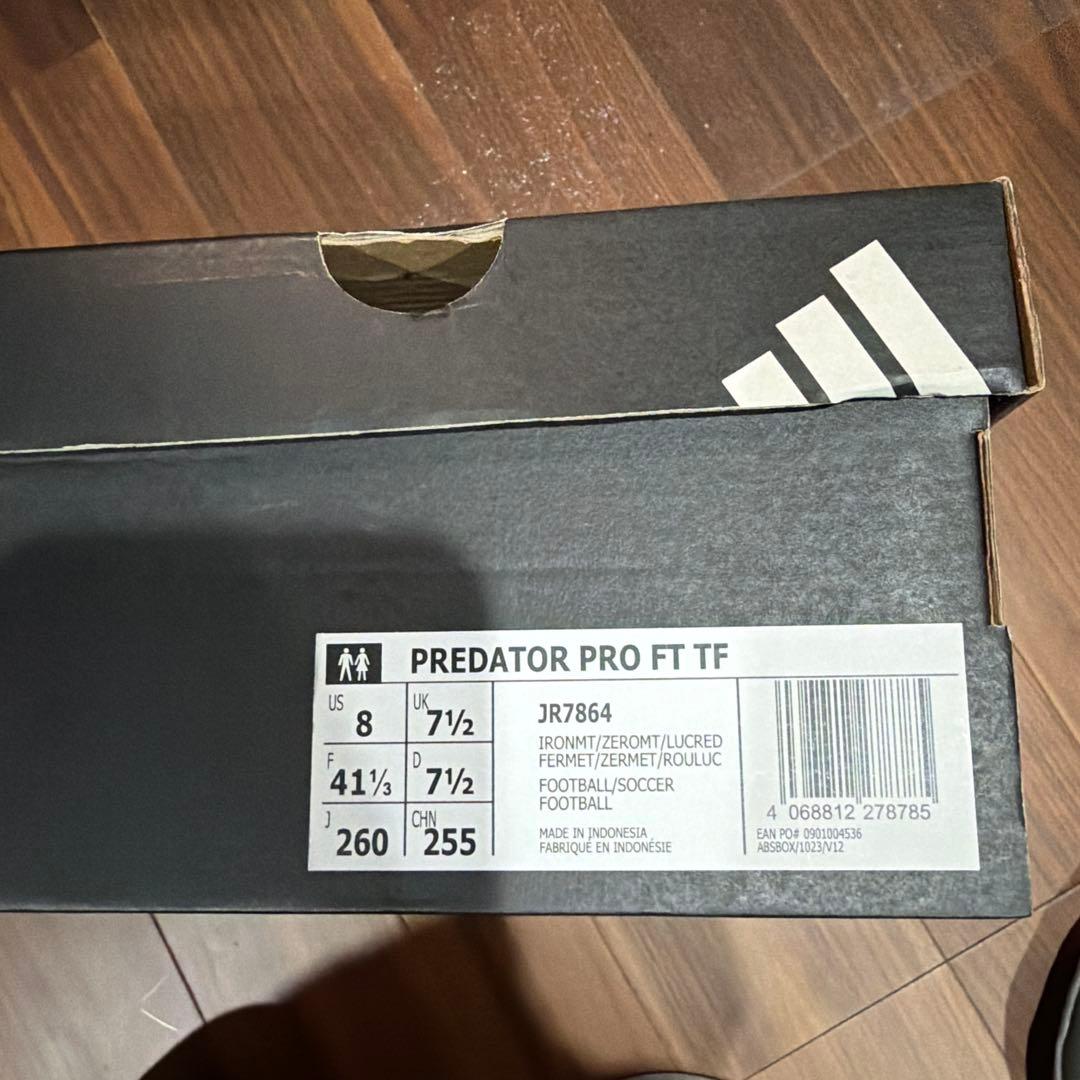 シューズ PREDATOR PRO FT TF 26.0