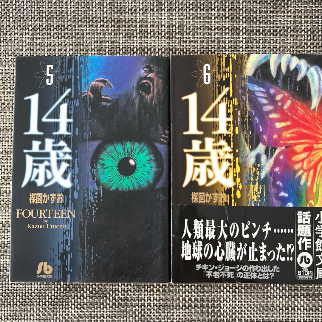 14歳 全巻セット 楳図かずお
