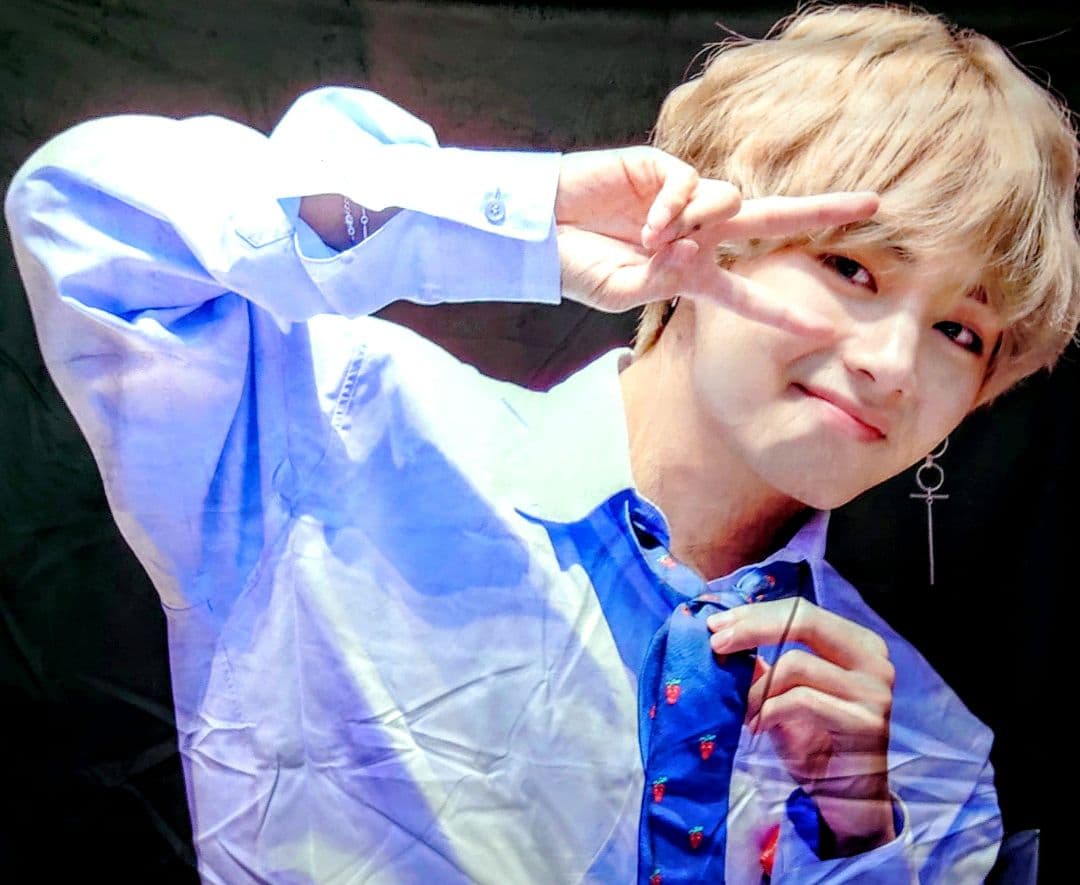 BTS 防弾少年団 V TAEHYUNG テヒョン テテ ブランケット