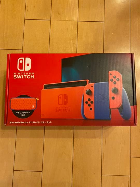 新品未使用 Nintendo Switch マリオレッド× ブルー セット