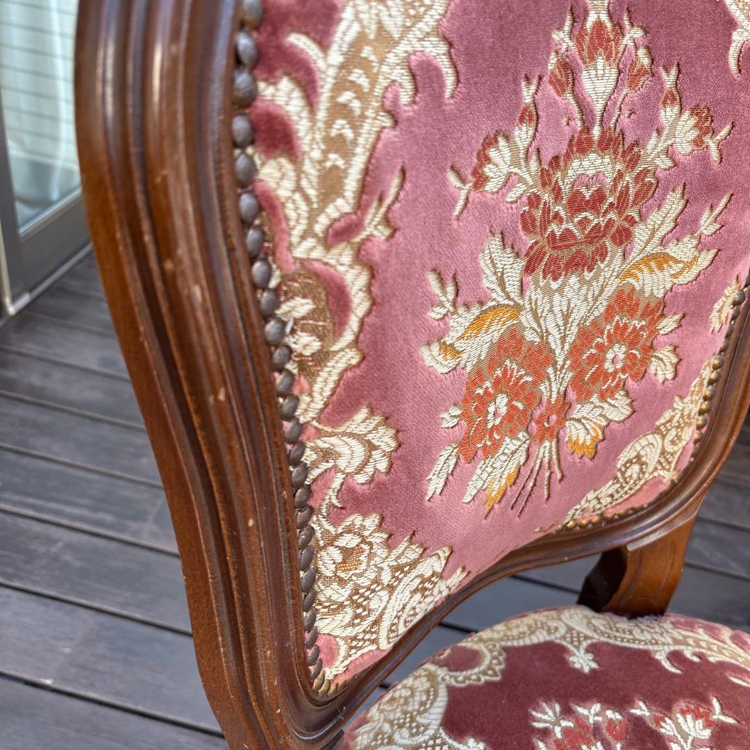 イタリー製　ダイニングチェア　検　アンティーク