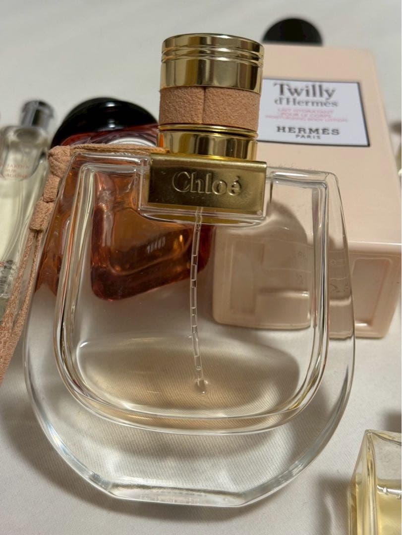 香水セット（Chloé, Chanel, Hermès他）