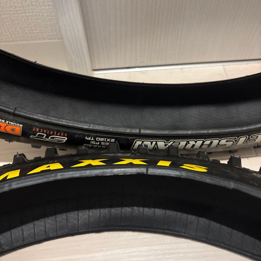 MAXXIS WETSCREAM 27.5X2.50 タイヤ2個セット