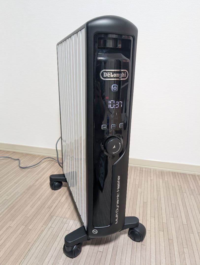 【美品】デロンギ　マルチダイナミックヒーター　MDHU15-BK リモコン付き