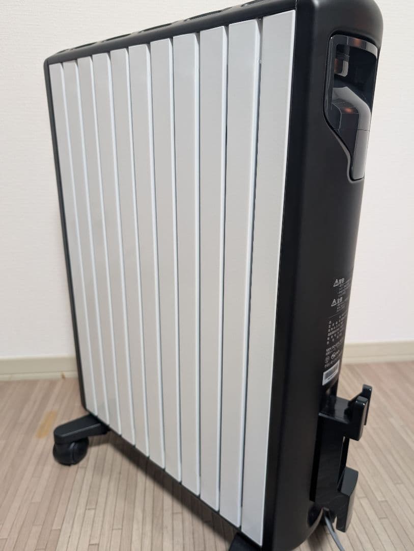 【美品】デロンギ　マルチダイナミックヒーター　MDHU15-BK リモコン付き