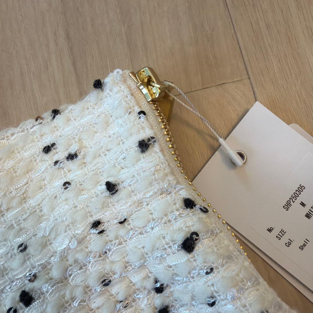 shellerツイードパンツ