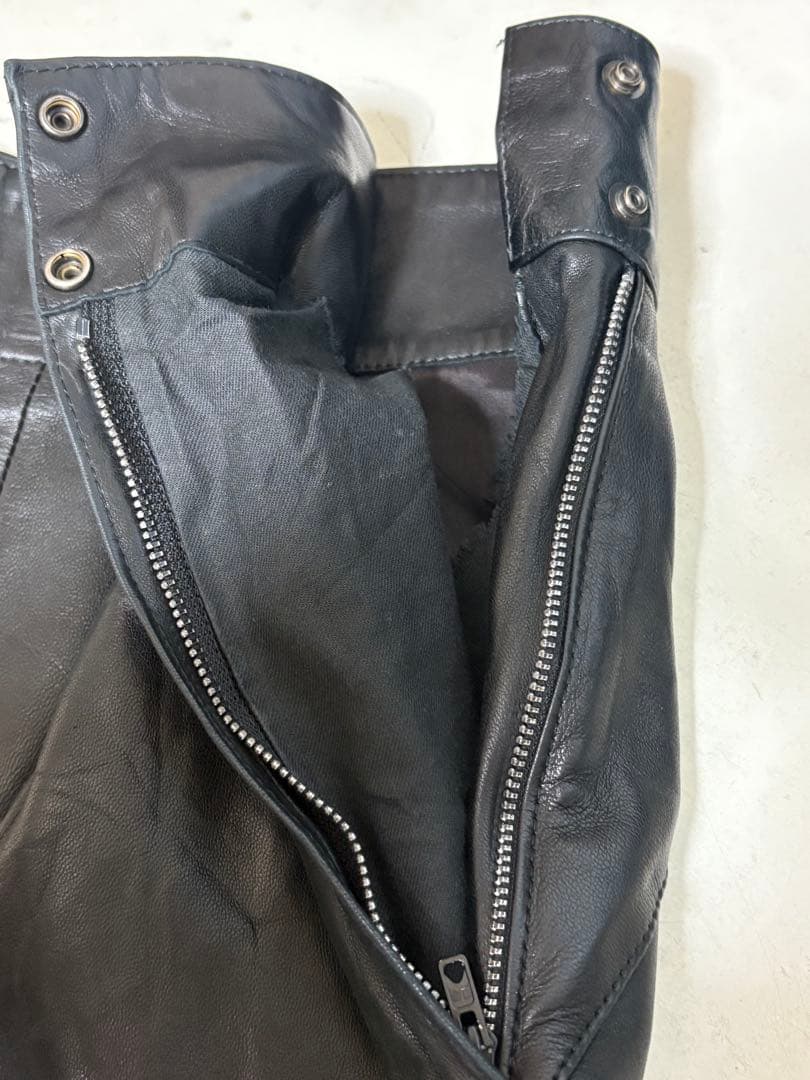 ALAÏA アライヤ［80〜90年］ヴィンテージ　レザーパンツ