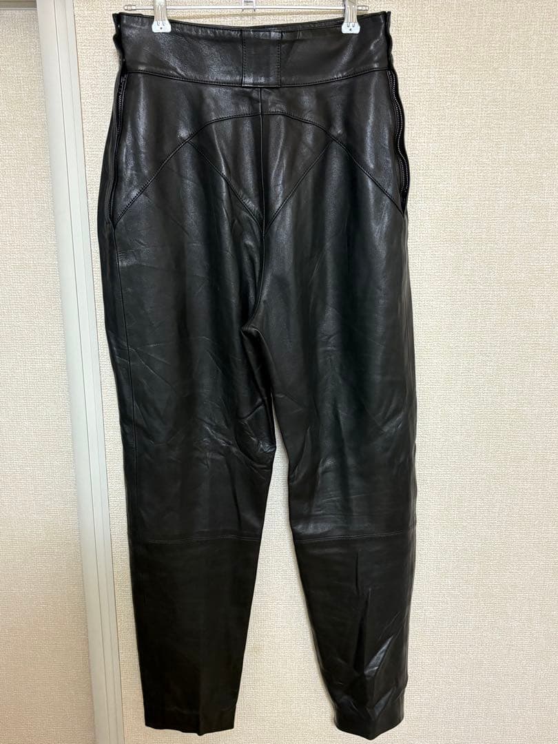 ALAÏA アライヤ［80〜90年］ヴィンテージ　レザーパンツ