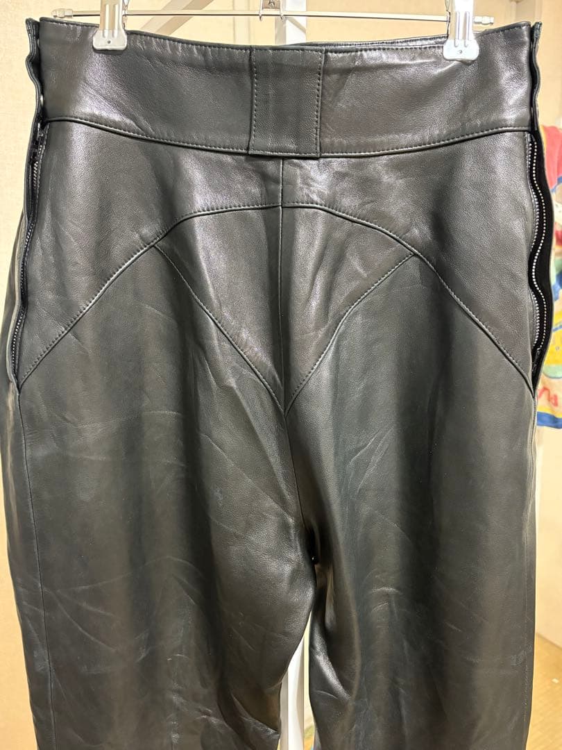 ALAÏA アライヤ［80〜90年］ヴィンテージ　レザーパンツ