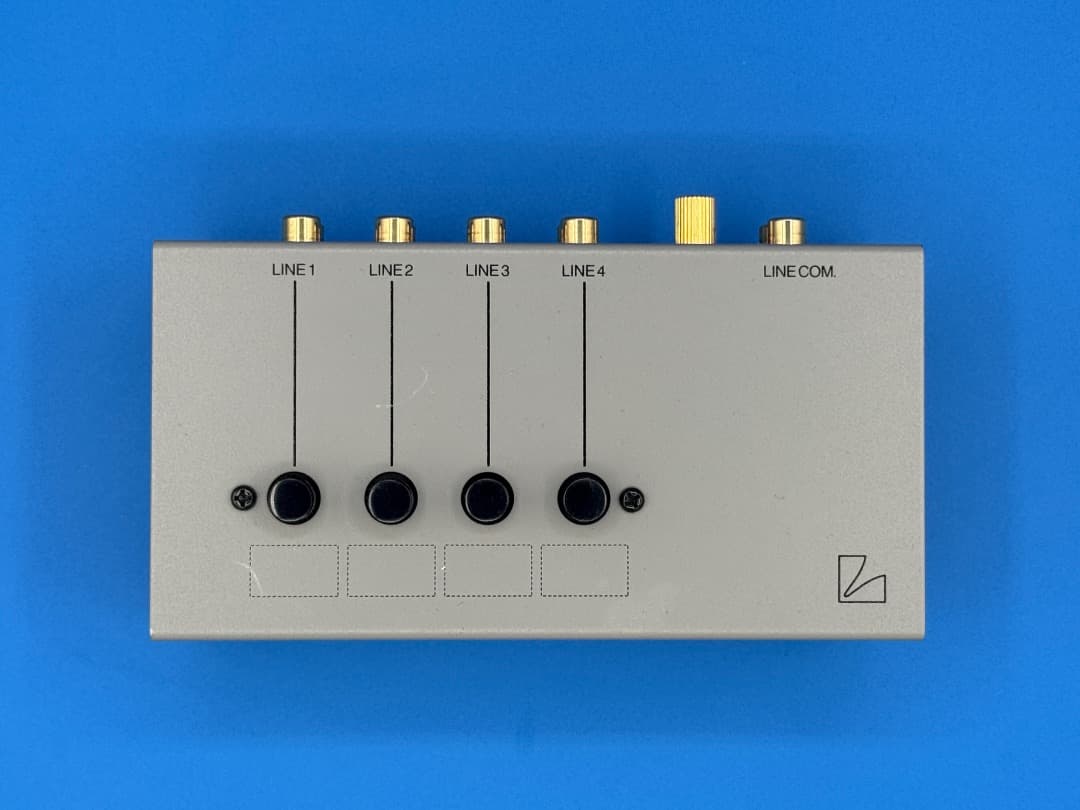 【小傷あり特価・3台目】LUXMAN AS-4III ラインセレクター 日本