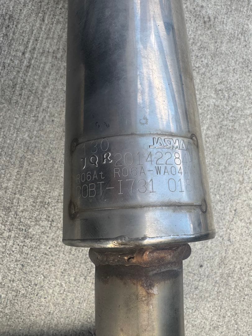 ハスラー　社外マフラー