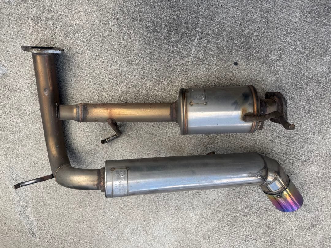 ハスラー　社外マフラー