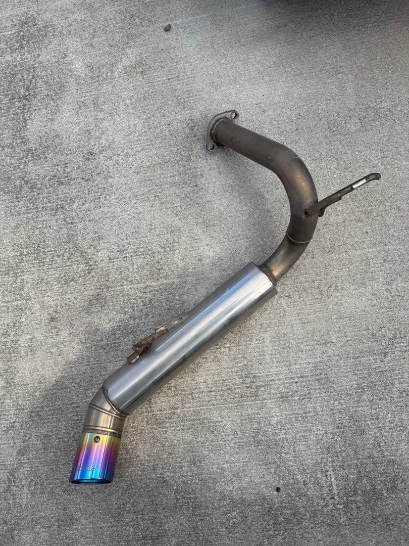 ハスラー　社外マフラー